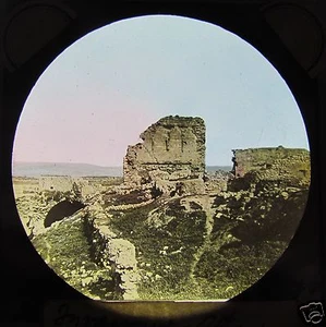 Glass Magic lantern slide ATHENS C1890 GREECE . L66 . - Picture 1 of 2