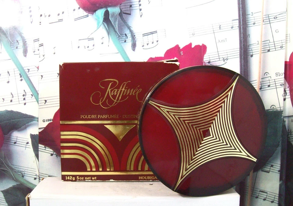 Polvo de polvo Raffinee 5,0 OZ Por Houbigant. Vintage Foto 1 de 1
