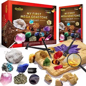 Mein erstes Mega Ausgrabungsset für Kinder Kristalle Edelsteine Weihnachten Game - Bild 1 von 7