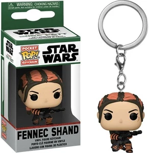 Star Wars: Book of Boba Fett Fennec Shand Pocket Pop! Schlüsselanhänger - Bild 1 von 3