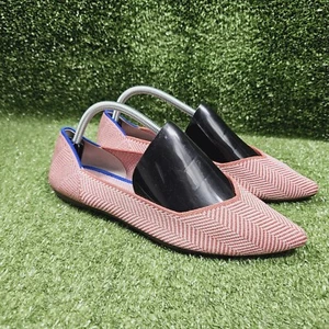 Ballerine comode Rothy’s The Point spina di pesce ambra metallizzata donna 11 - Foto 1 di 10