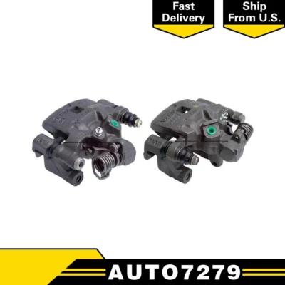 Pinzas y soporte de freno trasero izquierdo y derecho para Cadillac DeVille 1994-1999 Foto 1 de 4