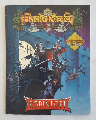 ROBINLOFT ADVENTURE МОДУЛЬ HACKMASTER KENZER ПОДЗЕМЕЛЬЯ И ДРАКОНЫ RAVENLOFT ПАРОДИЯ - Изображение 1 из 3