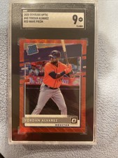 2020 donruss optic yordan alvarez Sgc 9