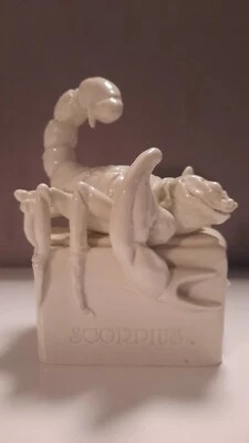 Cacciapuoti RARA Ceramica Scorpione segno zodiacale Scorpio Silvio Righetto - Immagine 1 di 4