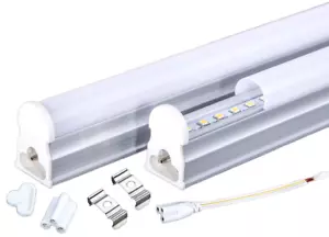 10pcs 4FT Slim Linear Light Fixture Hardwire Integrated LED 6000K 18w 4 Foot - Picture 1 of 1