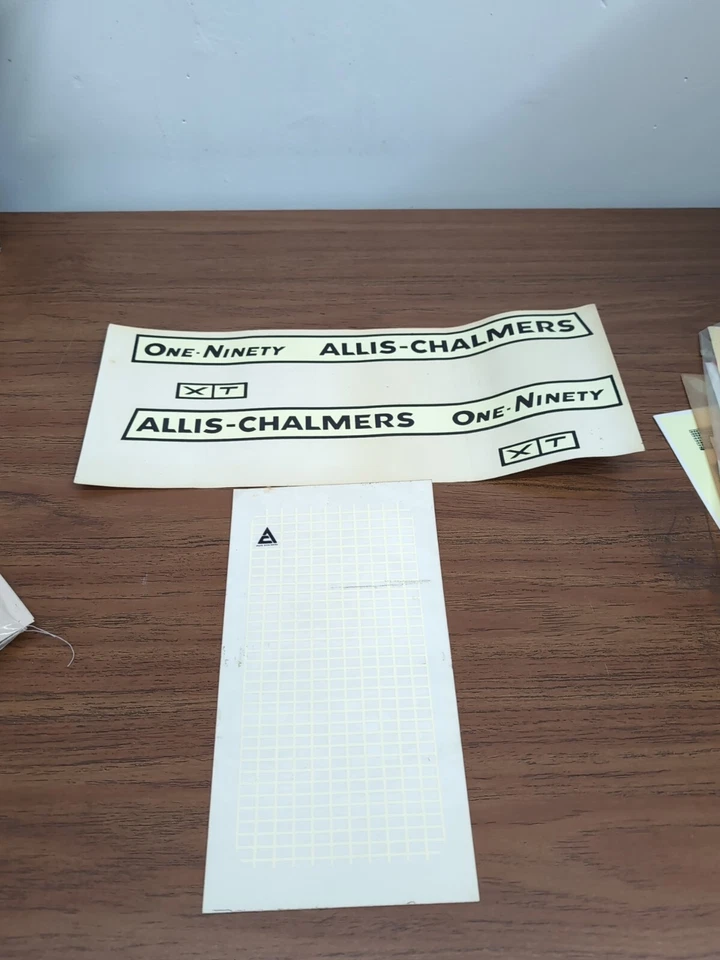 Ertl Ford One Ninety Pedal Tractor Decal Set  - Image 1 of 1