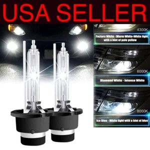 D4S Replacement HID Headlight Bulbs -Fit Subaru Brz 2013 2015 2016 BR-Z 6k Xenon - Picture 1 of 7
