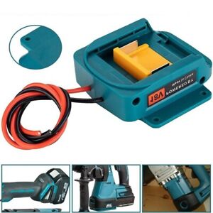 Battery Power Mount Connector Adapter Fit For makita 18V Dock Holder with Wires