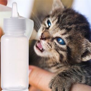 60ML Pet Dog Cat Milk Bottle Puppy Kitten Baby Animal Feeding Bottle Nursing