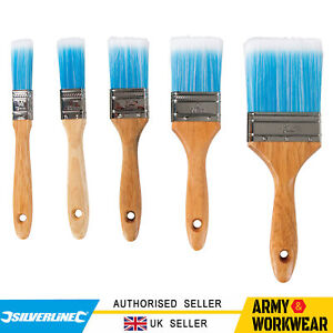 Silverline Synthetic Brush Set 5pce 19, 25, 40, 50 & 75mm