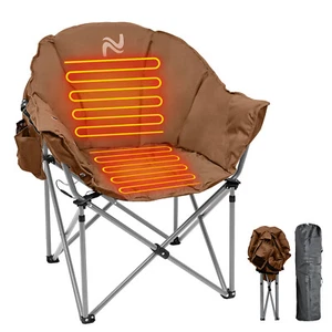 Silla de Camping SLSY Calefacción De Gran Tamaño, Exterior Portátil Calefacción Sillas Plegables - Imagen 1 de 41