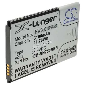 Batteria per Samsung Galaxy Note 3 Neo SM-N7505 3 Neo SM-N7507 3100mAh 3,8V - Foto 1 di 9