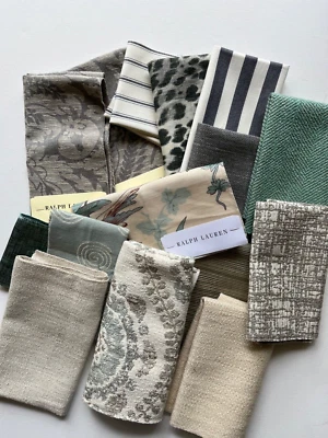 Lot of FABRIC REMNANTS Various Sizes - Image 1 of 4