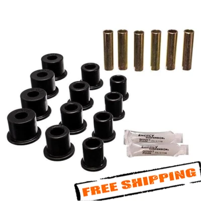 Bujes de resorte y grillete de hoja trasera Energy Suspension para Ford Ranger 86-97 Foto 1 de 2