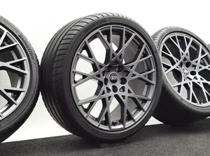 19 Zoll Audi RS3 8Y GY Kreuzspeichen Original Alufelgen Sommerräder Wie Neu - Bild 1 von 6