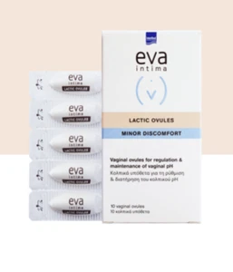 INTERMED Eva Intima Minor Discomfort Lactic Ovules 10pcs - Picture 1 of 8