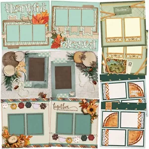 THANKSGIVING SEGENS - Sammelalbum Layout Set - Bild 1 von 6