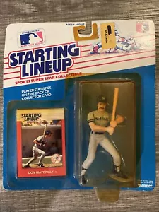 1994 Kenner Starting Lineup SLU DON MATTINGLY NEW YORK YANKEES - Picture 1 of 1