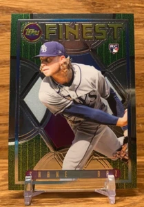 SHANE BAZ Rookie Card | 2022 Topps Finest Flashbacks Tampa Bay RAYS - Picture 1 of 2