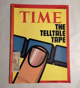 Time Magazine January 28 1974 The Telltale Tape - Picture 1 of 4