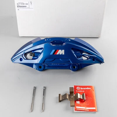 Big LEFT front BMW 5er G30 G31 G38 7er G11 G12 brake caliper for 374x36 rotors - Image 1 of 4