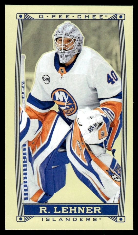 2019-20 O-Pee-Chee Caramel Minis Border Robin Lehner New York Islanders #C-7 - Image 1 of 2