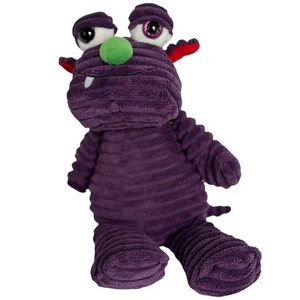 Ganz Ribbles Monster Plush Toy Stuffed Animal Purple Whimsical Green Nose Eye - Picture 1 of 11