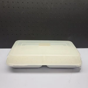 Ronco - Bandeja de calefacción de vapor de repuesto para asador Showtime con tapa - Blanco - Imagen 1 de 10