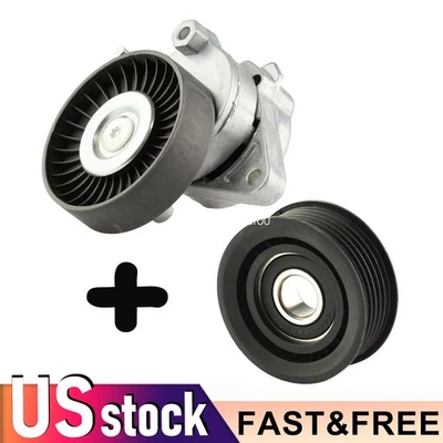 Belt Tensioner & Idler Pulley Fits Mercedes Benz S350 E320 C280 1122000970 Foto 1 de 4