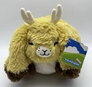 Neu mit Etikett Squishable Project Open Squish "Jackalope" Kaninchen mit Geweih Plüschtier 2016 - Bild 1 von 7