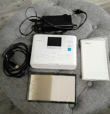 Canon Selphy CP1200 WiFi Wireless Color Photo Printer White - Image 1 of 4