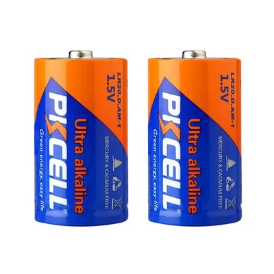 2Pcs LR20 AM1 1.5V Size D Industrial Alkaline Battery for keyboard - Image 1 of 3