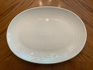 Vintage Pfaltzgraff Large Oval Serving Platter White 15.5" x 11.5" x 1.5" USA - Picture 1 of 10