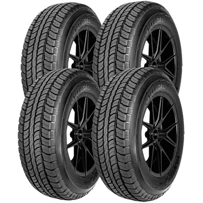 (QTY 4) 205/70R16 Vantage SUV 97V SL Black Wall Tires - Image 1 of 4