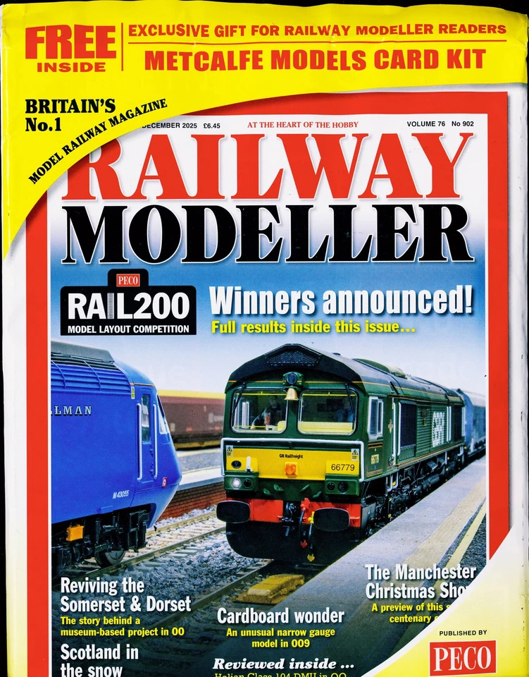 RAILWAY MODELLER MAGAZINE DEC 25 - Image 1 of 1