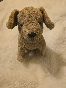 Rare TY Classic Plush Brown & Tan "Toffee" puppy dog retired 15" 1999 Fast Ship - Picture 1 of 12