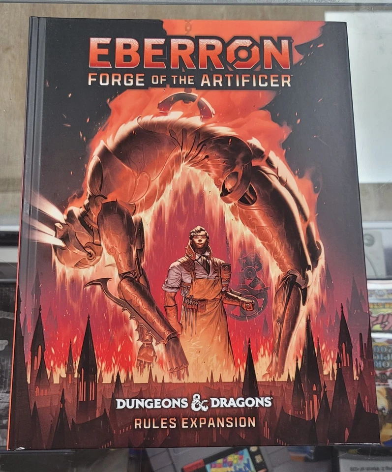 D&D RPG: Eberron - Forge of the Artificer альтернативная твердая обложка (выпуск 11/24) - Изображение 1 из 1