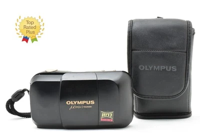 [NEAR MINT w/Case] Olympus μ mju Panorama 35mm Point & Shoot Film Camera JAPAN - Image 1 of 4