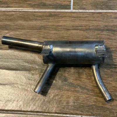 Silenciador nitro vintage feito sob medida, aparência de vara de rato de controle remoto - Imagem 1 de 4