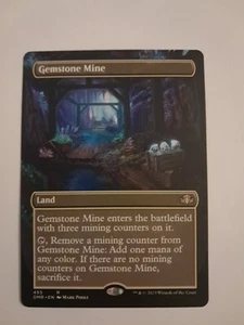 Gemstone Mine Borderless NM/M Magic the Gathering Dominaria Remastered MTG - Picture 1 of 2