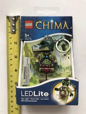 LEGO LGL-KE36 Leyendas de Chima Cocodrilo CRAGGER LED Lite Llavero Luz 2013 Foto 1 de 4