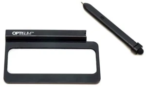 Opti Slim 3 in 1 Lupe, Kugelschreiber und Stylus 2-fache Vergrößerung kompakt - Bild 1 von 12