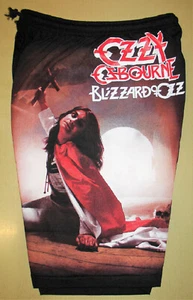 Ozzy Osbourne Blizzard Of Ozz Cotton Shorts Sweatpants Free Size New! Hard Rock - Picture 1 of 1