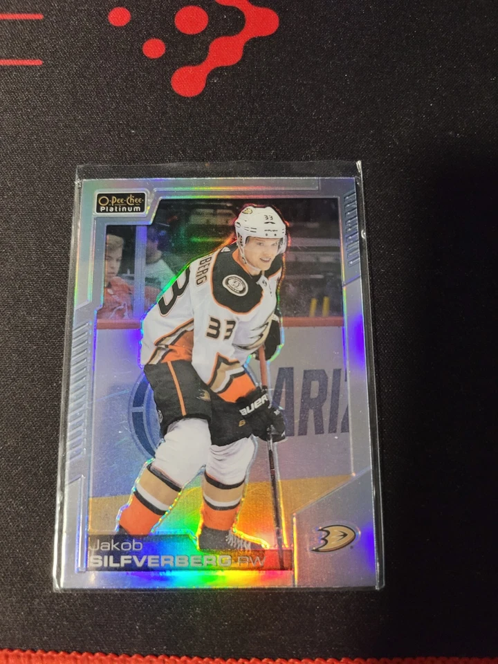 Rainbow Jakob Silfverberg #52 - 2020-21 O Pee Chee Platinum  - Image 1 of 1