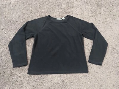Suéter Vintage Marsh Landing Mujer Pequeño Polar Negro Sudadera Mangas Largas Foto 1 de 4
