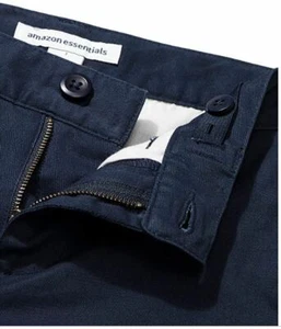 NEW Essentials Boys' Woven Shorts Navy Size 6 - Picture 1 of 11