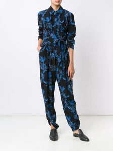 3715 $ Designer Stella McCartney Damen AUSVERKAUFT Blumenmuster Overall Kleid 40 - Bild 1 von 11