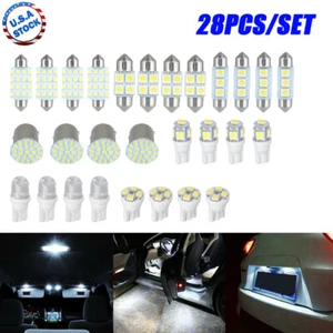 28 piezas Kit de Paquete Interior LED para T10 31 mm Mapa LED DOMO LUZ Placa LUCES LED - Imagen 1 de 8