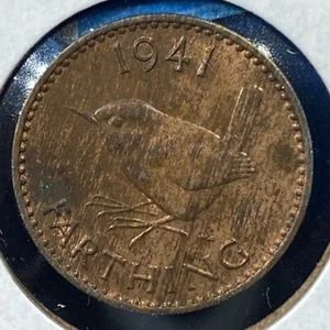 1941 1/4P Great Britain Farthing KM# 843 (69844) - Picture 1 of 2
